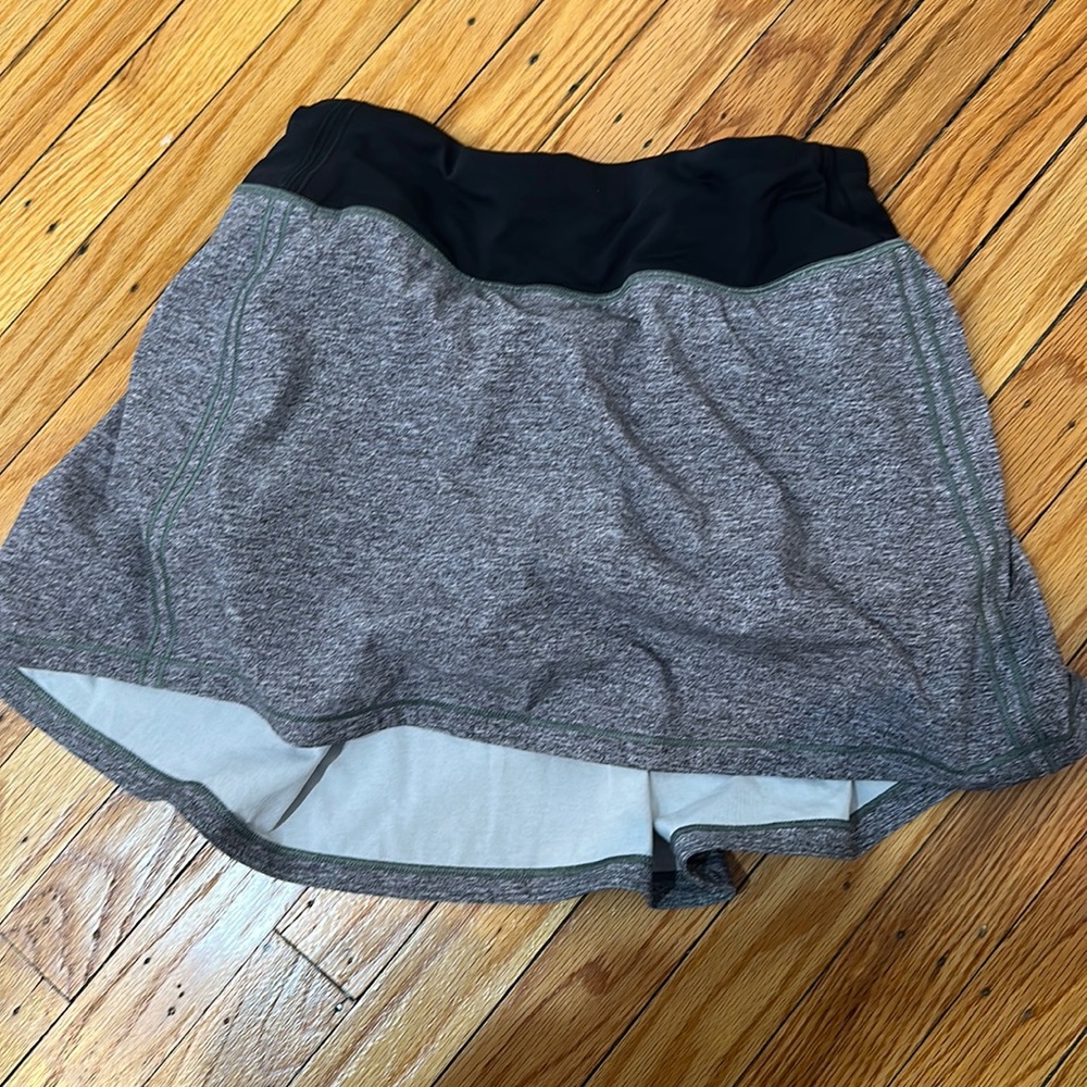 Gray lululemon skort